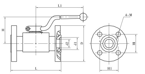 高壓球芯截止閥